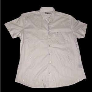 Fernando Pena XL Short Sleeve Button Up Shirt Casual Lightweight